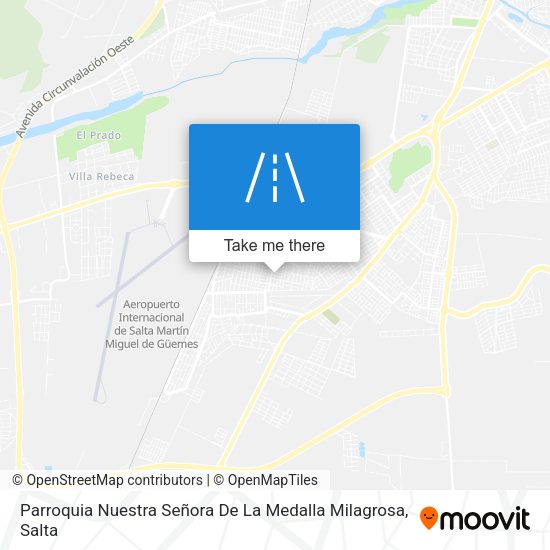 Parroquia Nuestra Señora De La Medalla Milagrosa map