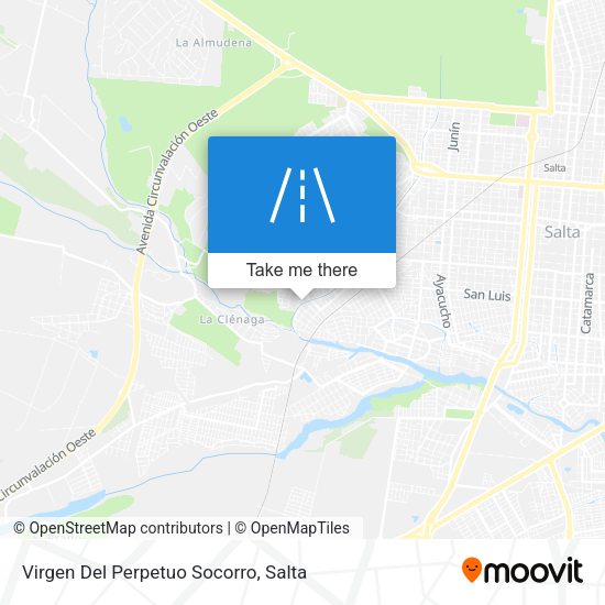 Virgen Del Perpetuo Socorro map