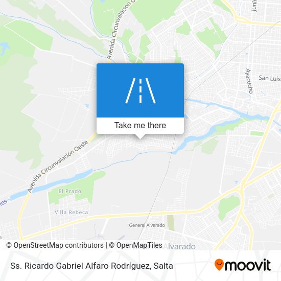 Ss. Ricardo Gabriel Alfaro Rodríguez map