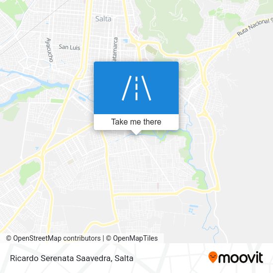 Mapa de Ricardo Serenata Saavedra