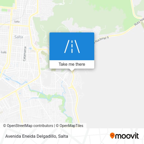 Avenida Eneida Delgadillo map