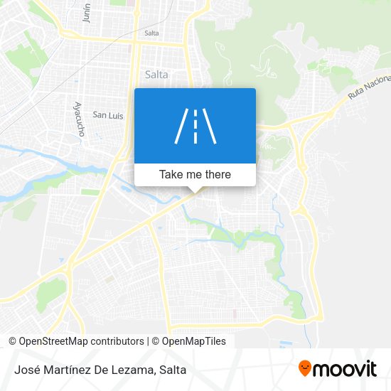 Mapa de José Martínez De Lezama