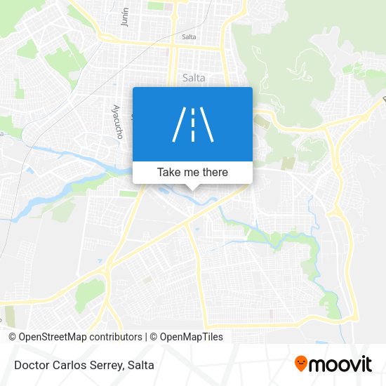 Mapa de Doctor Carlos Serrey
