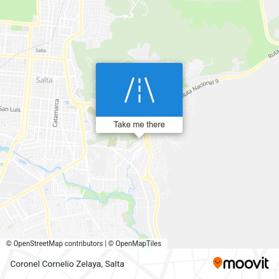 Coronel Cornelio Zelaya map