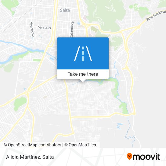 Mapa de Alicia Martínez