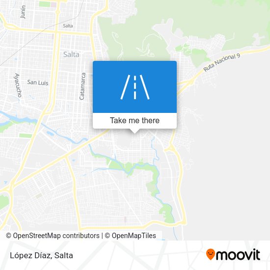 Mapa de López Díaz