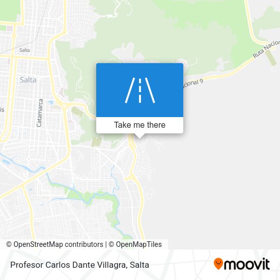 Profesor Carlos Dante Villagra map