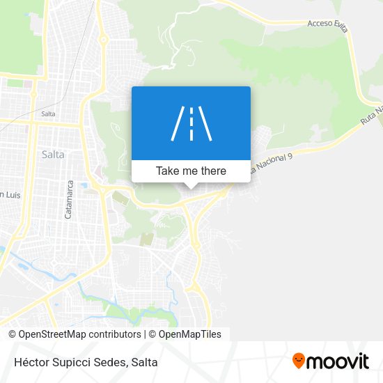 Mapa de Héctor Supicci Sedes