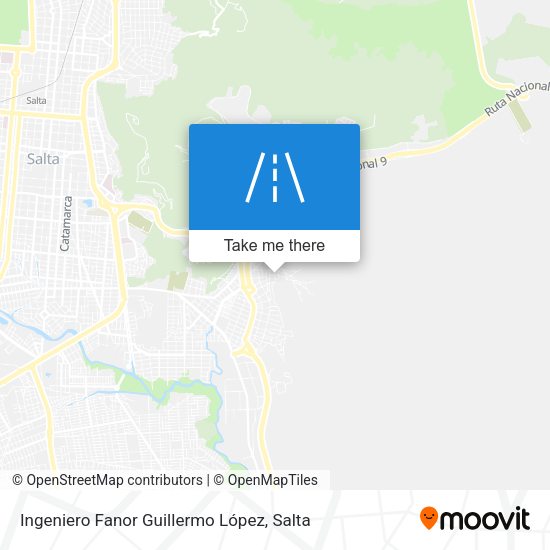 Ingeniero Fanor Guillermo López map