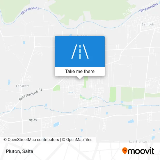 Pluton map