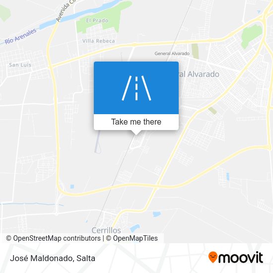 José Maldonado map