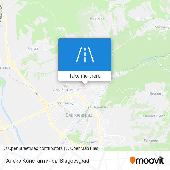 Алеко Константинов map