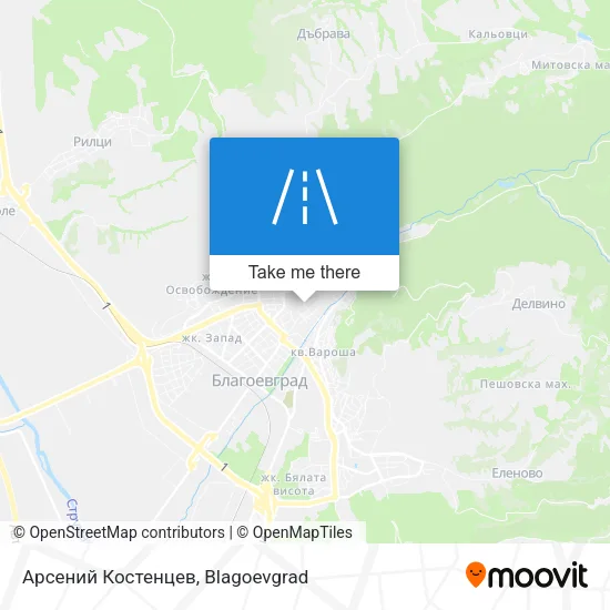 Карта Арсений Костенцев