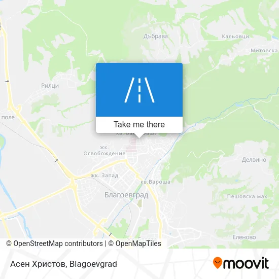 Карта Асен Христов