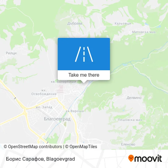 Карта Борис Сарафов