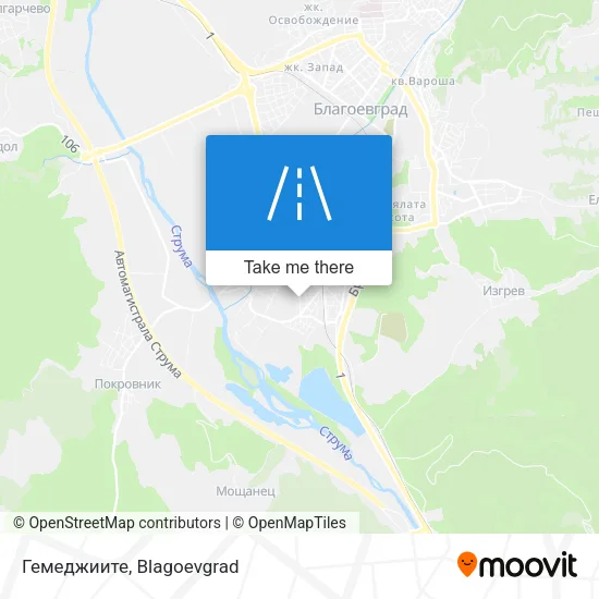 Карта Гемеджиите