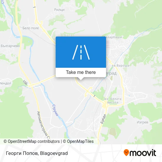 Карта Георги Попов