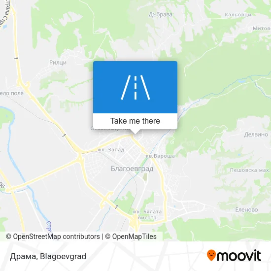 Карта Драма