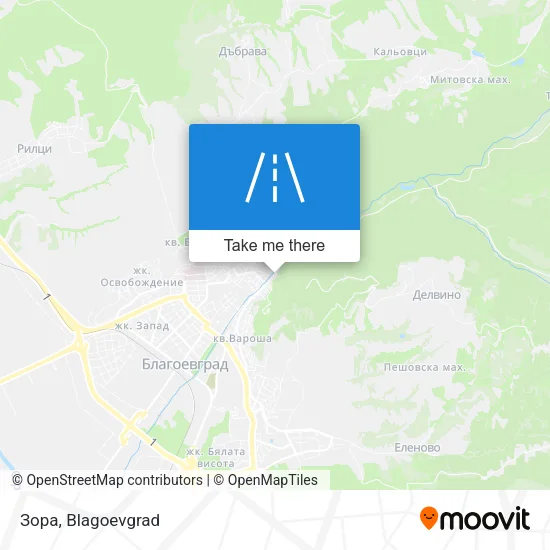 Карта Зора