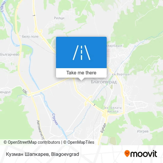 Карта Кузман Шапкарев