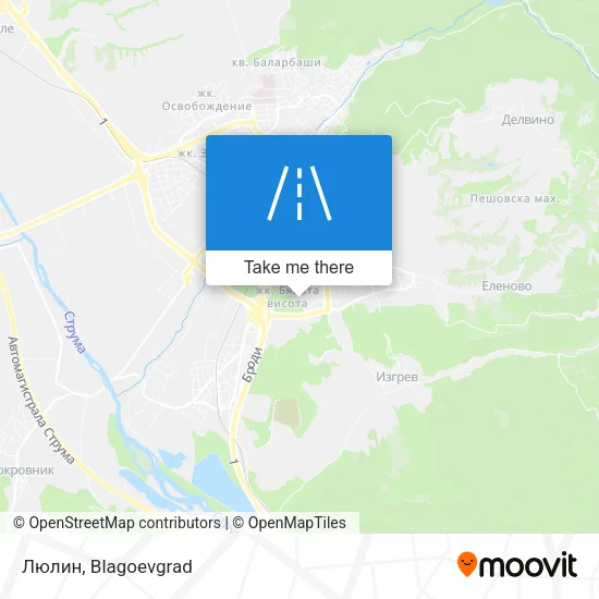 Карта Люлин