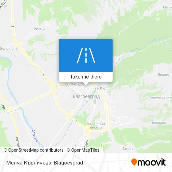 Карта Менча Кърничева