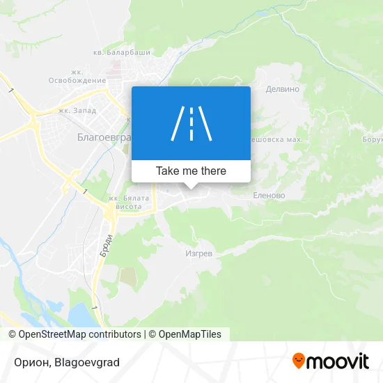 Карта Орион