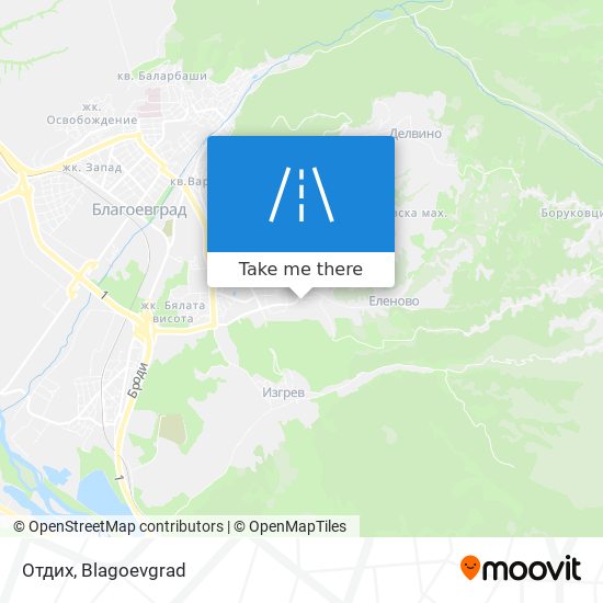 Отдих map