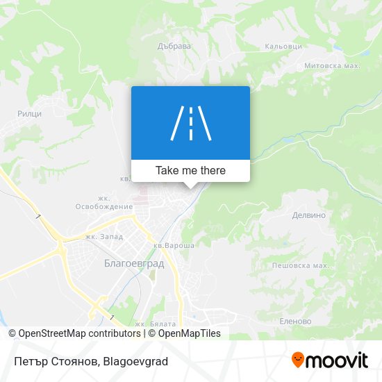 Карта Петър Стоянов