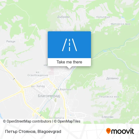Карта Петър Стоянов