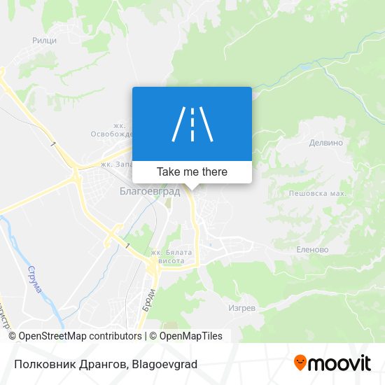 Карта Полковник Дрангов