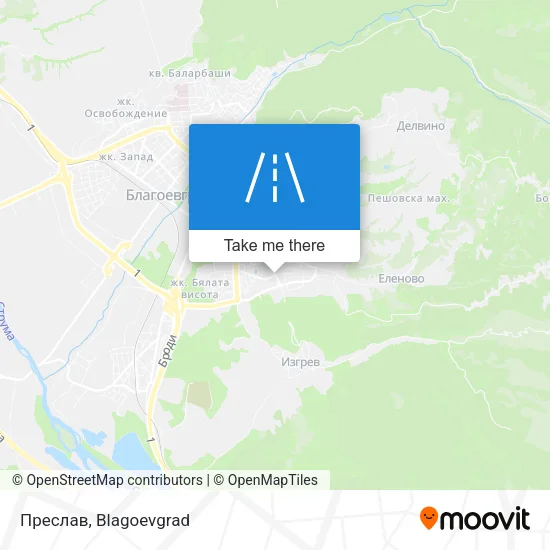Карта Преслав