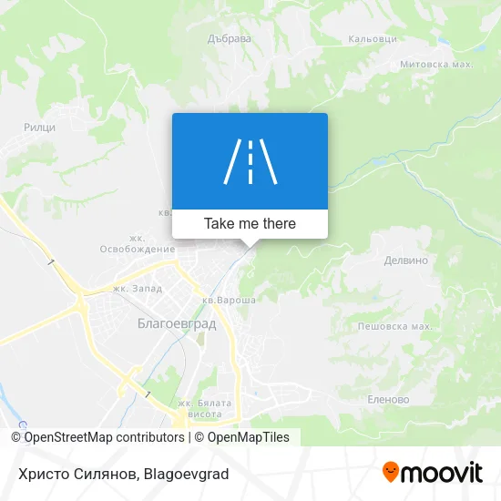 Карта Христо Силянов