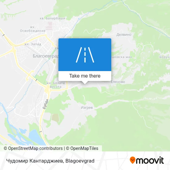 Карта Чудомир Кантарджиев