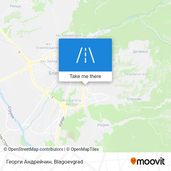 Карта Георги Андрейчин