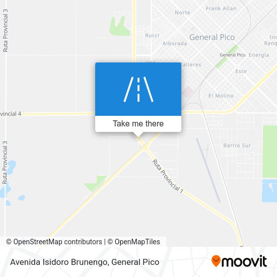 Mapa de Avenida Isidoro Brunengo