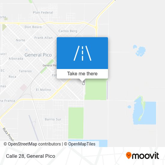 Mapa de Calle 28
