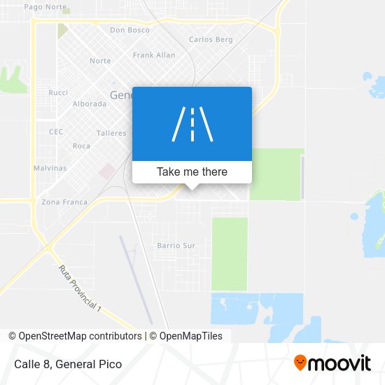Mapa de Calle 8