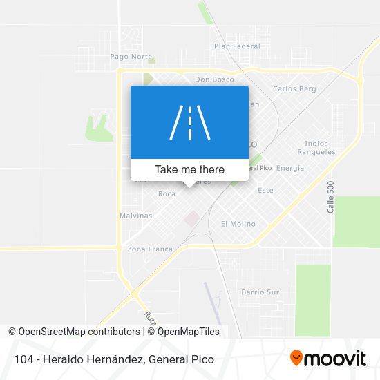 Mapa de 104 - Heraldo Hernández