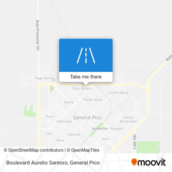 Mapa de Boulevard Aurelio Santoro