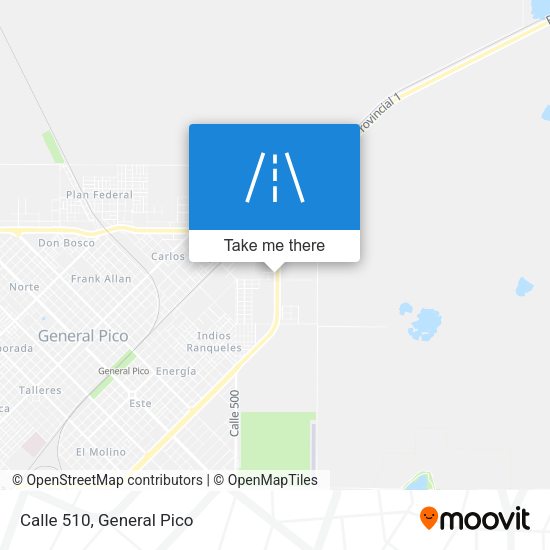 Mapa de Calle 510