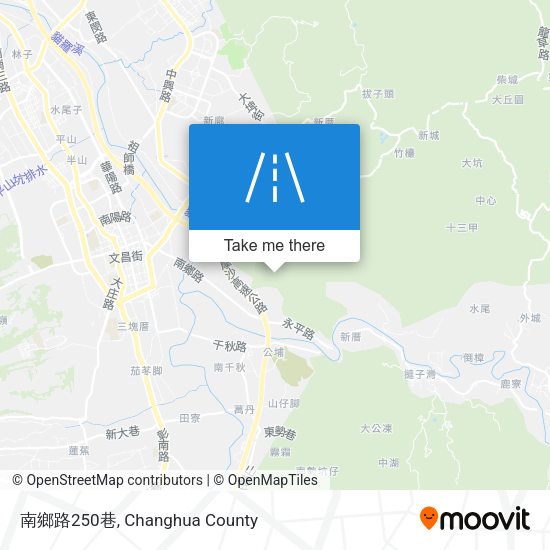南鄉路250巷 map