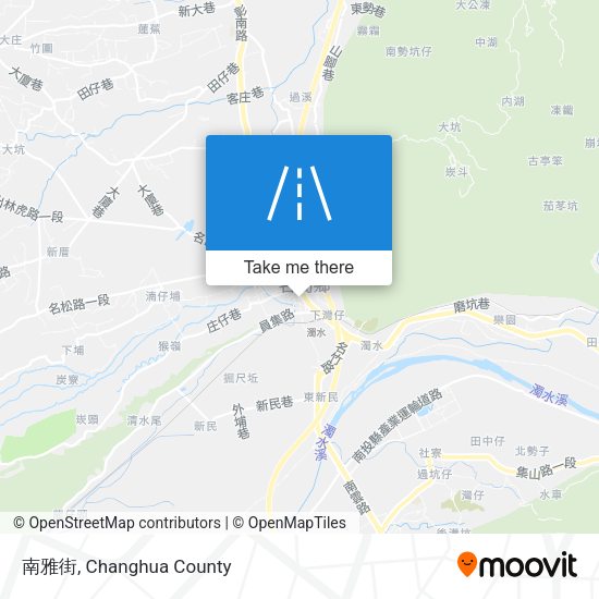 南雅街地圖