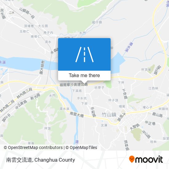 南雲交流道地圖