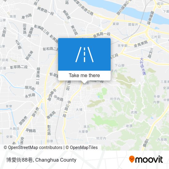 博愛街88巷 map
