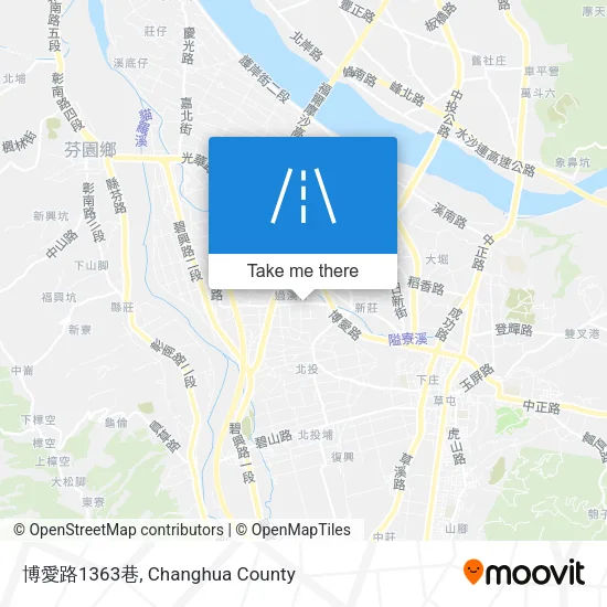 博愛路1363巷 map