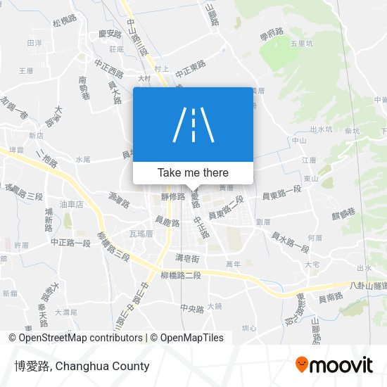 博愛路 map