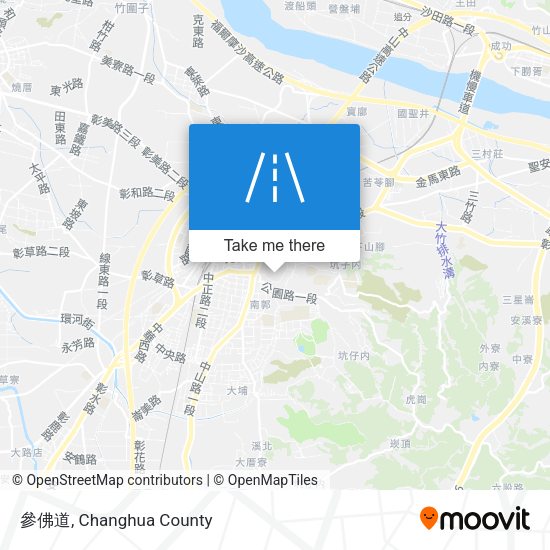 參佛道 map