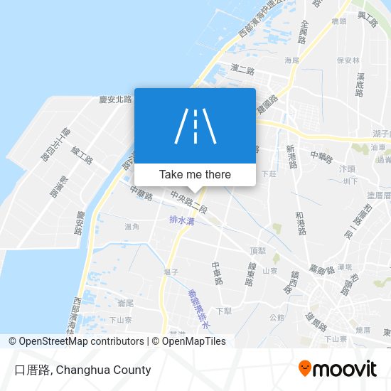 口厝路地圖