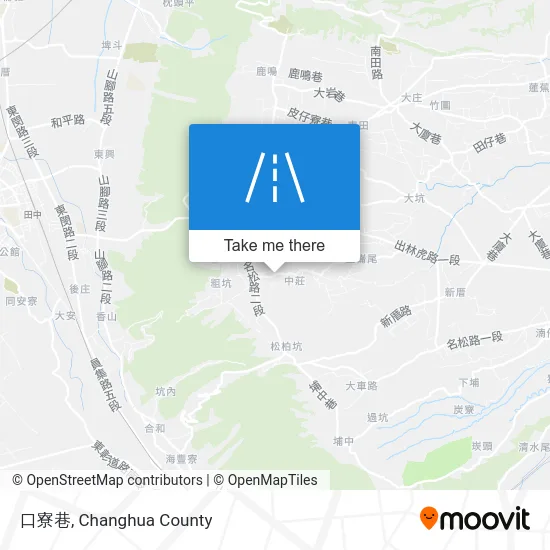 口寮巷 map